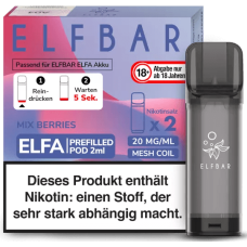 ELFBAR ELFA Pod Mix Berries 2x2ml, 20mg