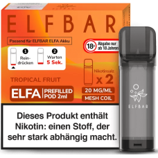 ELFBAR ELFA Pod Tropical Fruit 2x2ml, 20mg