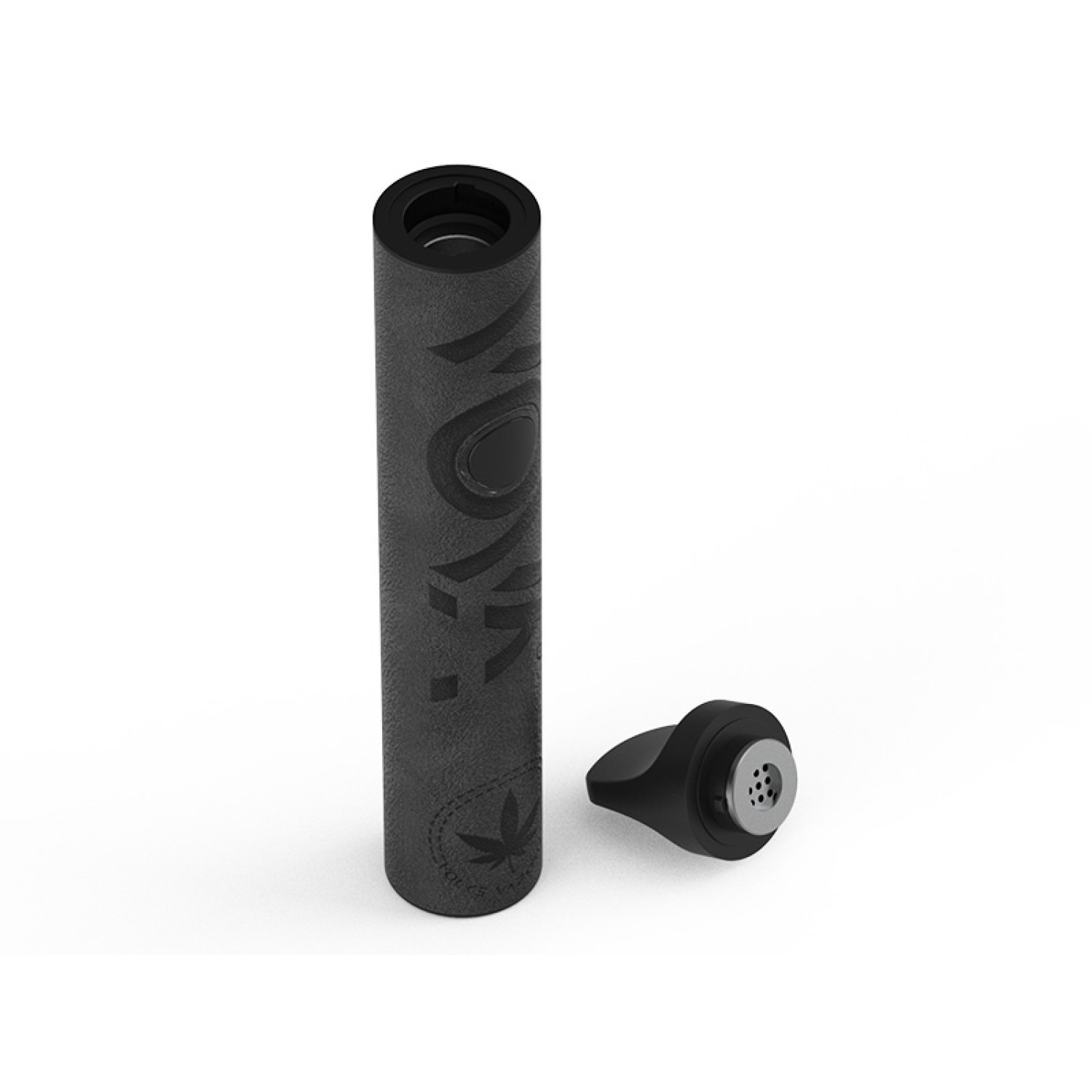 VOVA - Vaporizer Black Leather, Batterie 1000 mAh