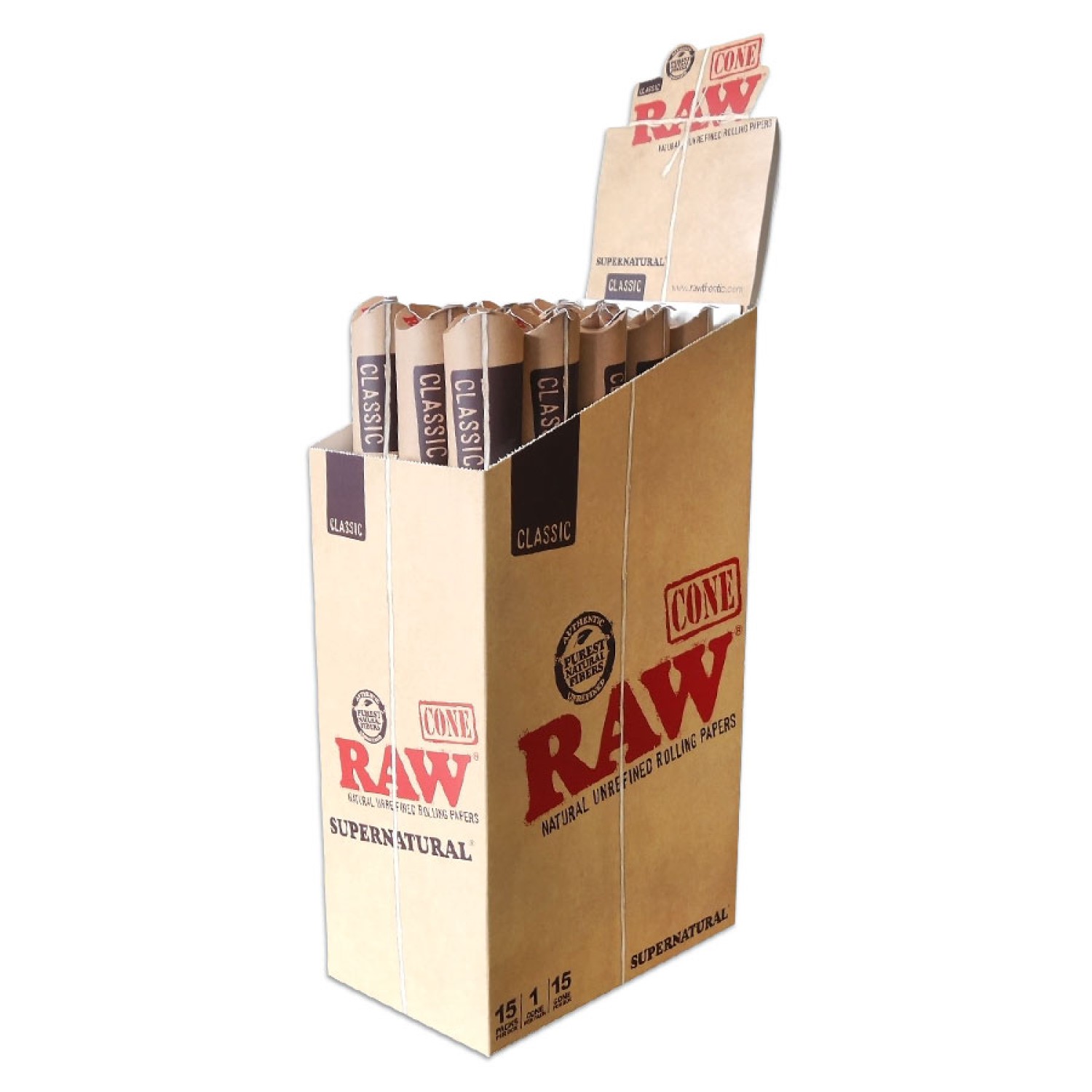 Raw Cone Giga  Classic 280mm 15er Box