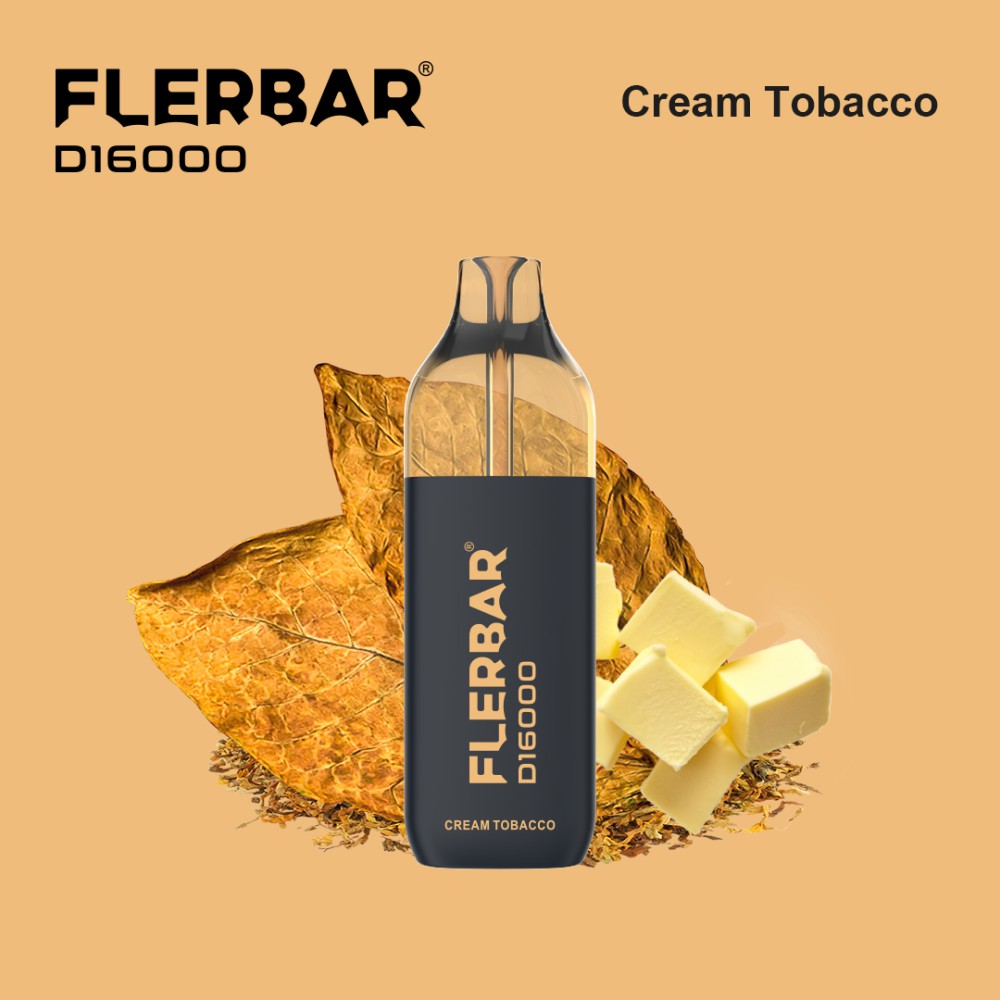 Flerbar D16000 - Cream Tobacco