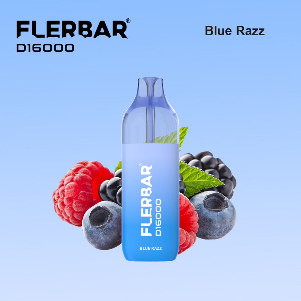 Flerbar D16000 - Blue Razz