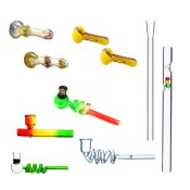 Glaspfeifen + Glas-Kawumm + Glaspfeifen-Set