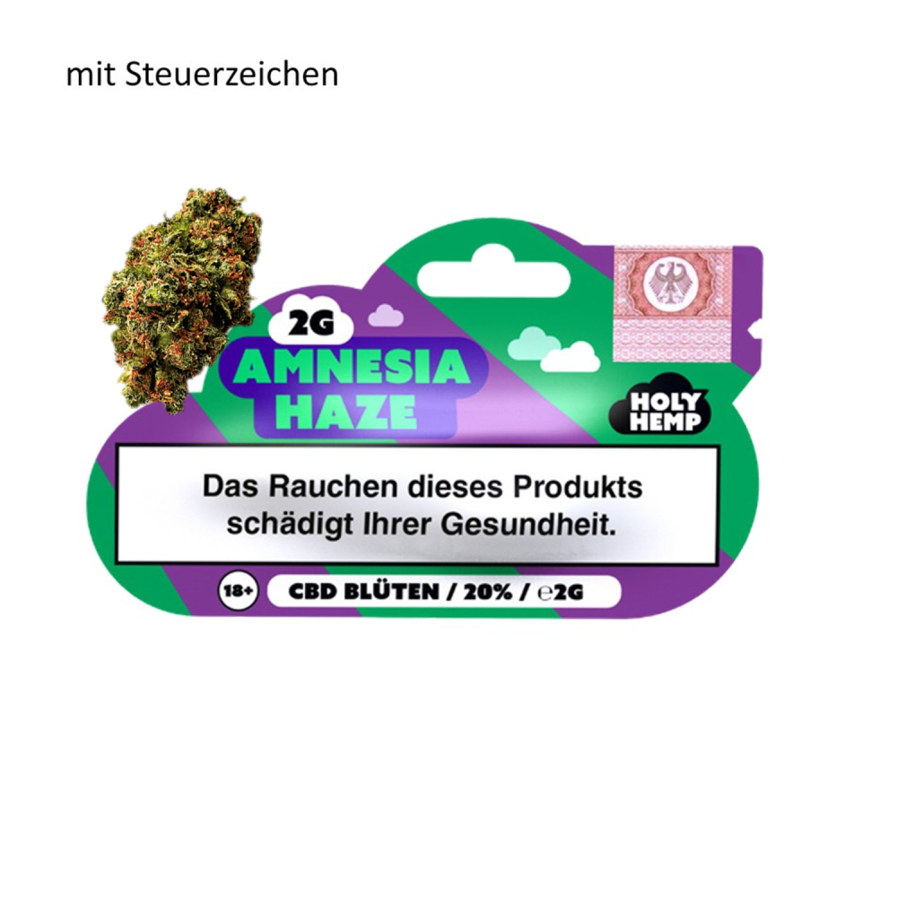 Holy Hemp CBD-Blüten "Amnesia Haze" 2g