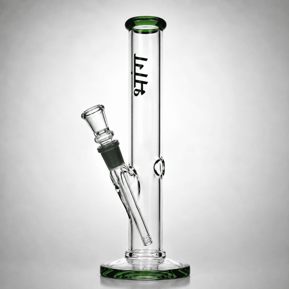 Glasbong Zylinder Bhang | H: 23cm Ø: 28mm, Schliff: 14.5mm 