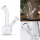 Glass Bong mit gebogenem Mundstück | H: 18cm Schliff: 14,5mm Ø: 24mm