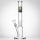 Glasbong Zylinder mit Eis und Perkolator | Höhe: 40 cm, Ø: 50/40 mm, Schliff: 18,8mm