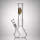 Beaker Glasbong Mushroom Kickloch mit Ice und 5 Ringen | H: 27cm, Schliff : 14.5mm