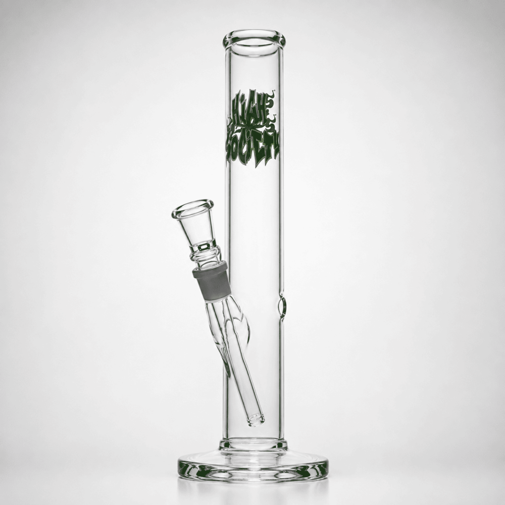 Glasbong High Society mit kickloch | H: 32cm Schliff: 18,8mm Ø: 40mm