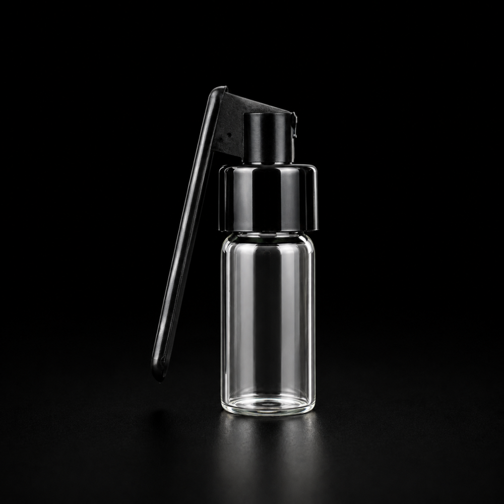 Klare Vorratsflasche 3,6cm 