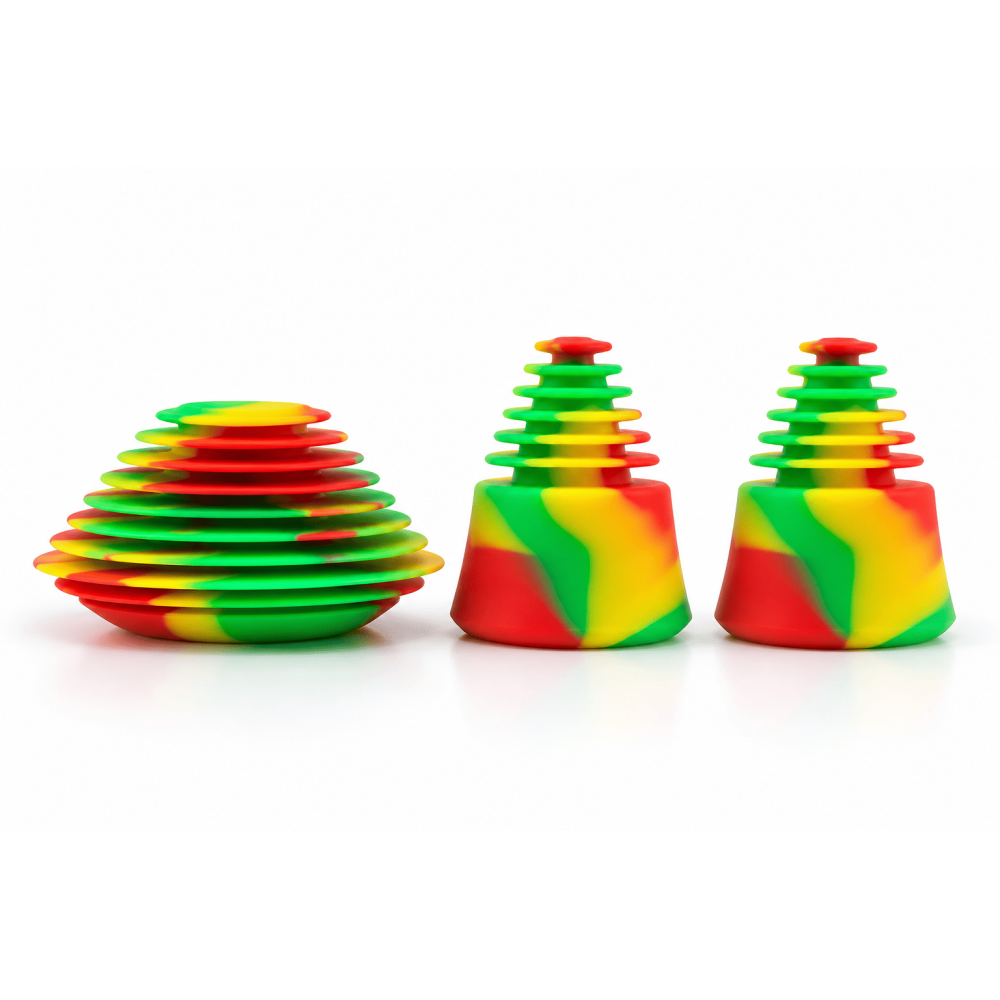 Silicone Dichtung für bong Saubermachen- 3 Teiler