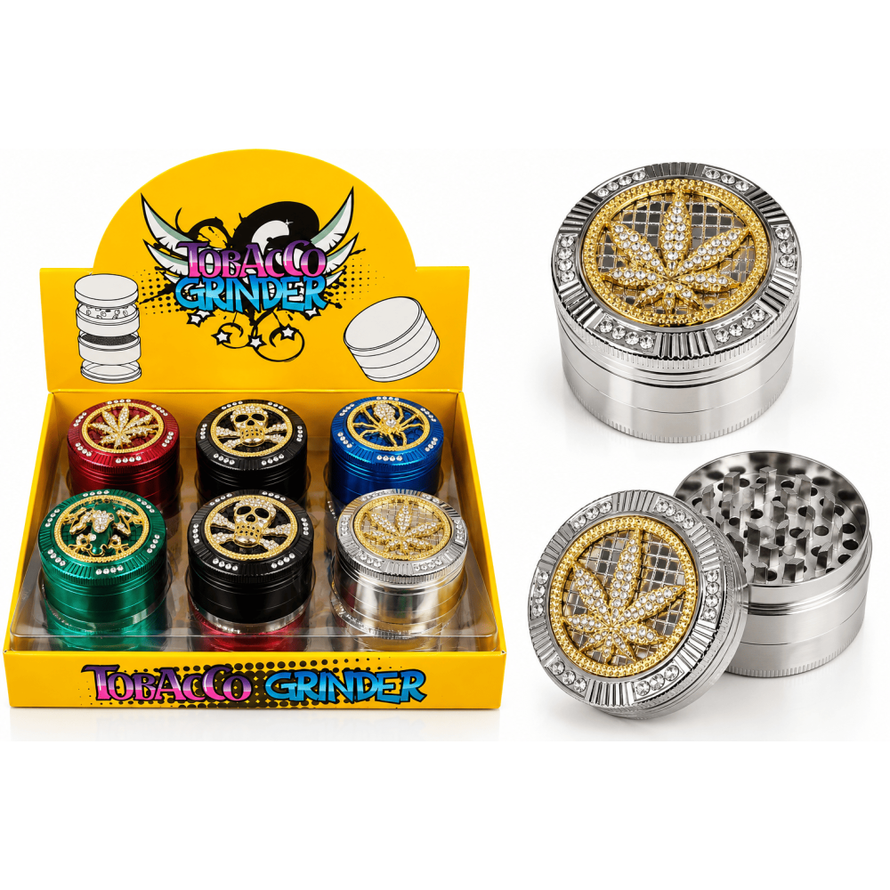 Metal Grinder Ø: 52mm 4 Teiler mit Diamond VE 12