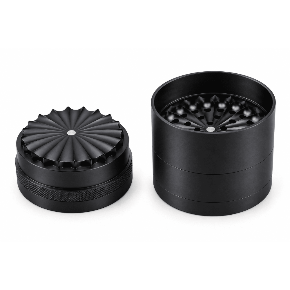 Metal Hash Grinder Black ca.62 mm h-75mm