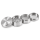 Metal Hash Grinder Silver ca.62 mm h-75mm