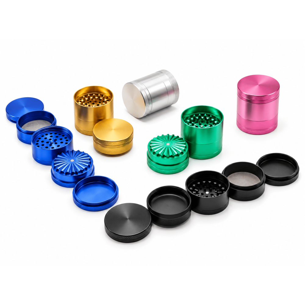 Metal Hash Grinder Gold ca.62 mm h-75mm