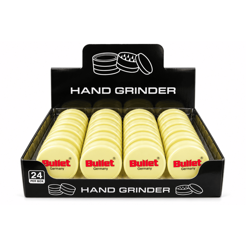 Acryl Grinder BULLET  55mm 3 Teiler VE-24
