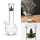 OM Bullet Glas Pfeife gebogene mit Kugel | Höhe: 14 cm, Ø: 24 mm, Schliff: 14,5 mm