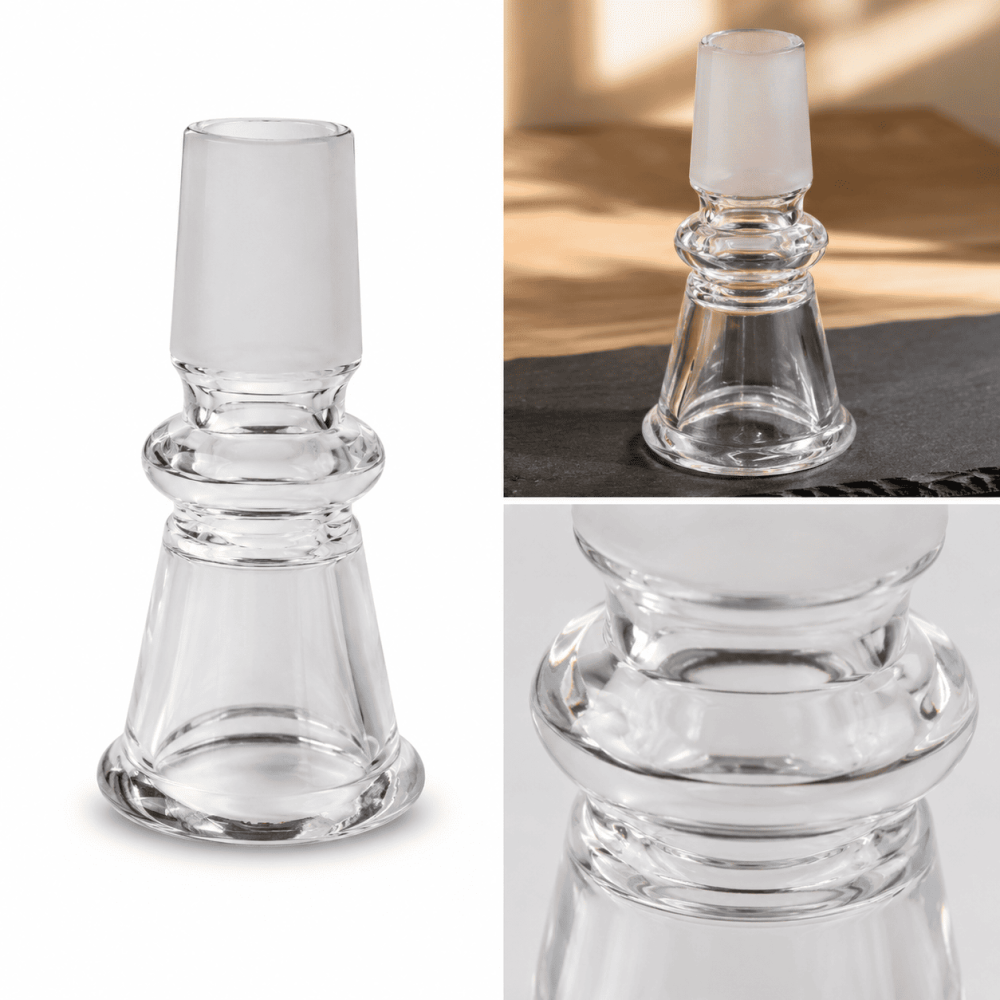 Glaskopf Trichterf | Schliff: 14,5mm, VE-6 Stück