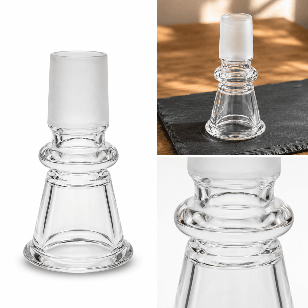 Glaskopf Trichterf | Schliff: 18,8mm, VE-6 Stück