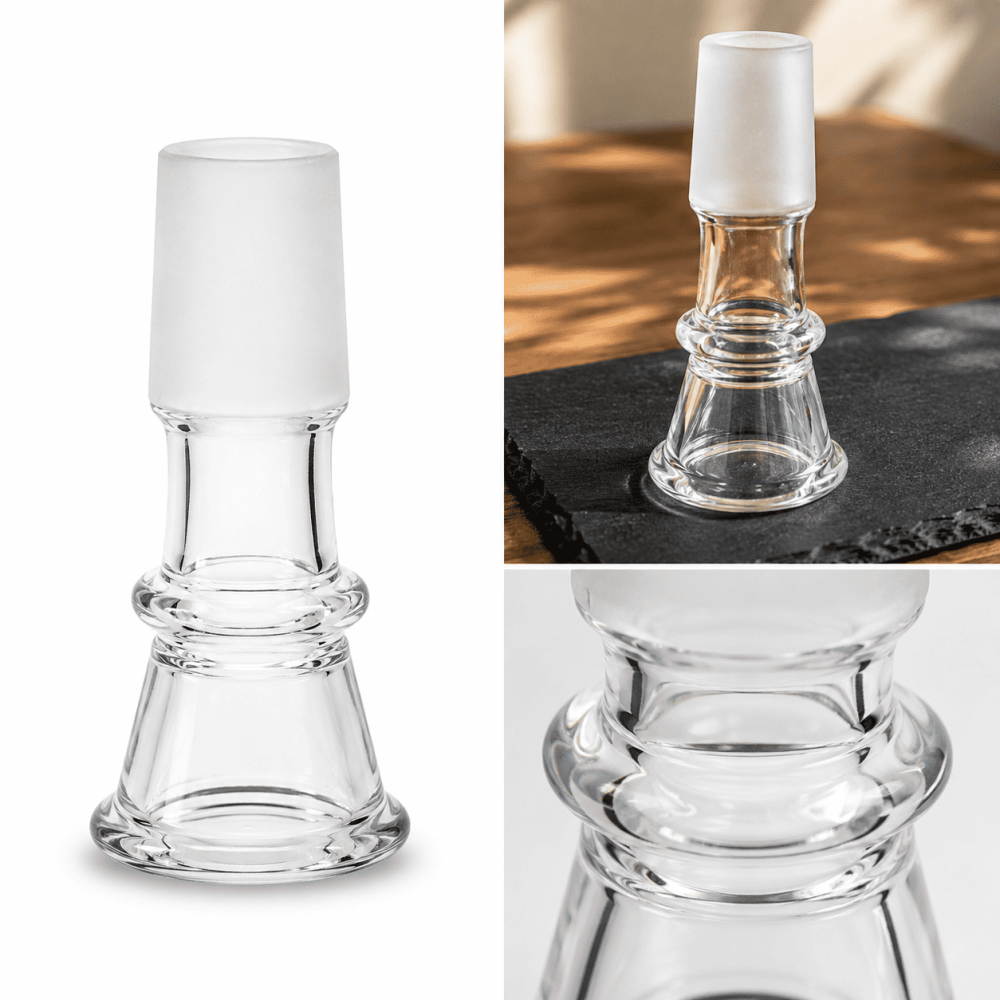 Glaskopf Trichterf | Schliff: 18,8mm, 7cm, VE-6 Stück