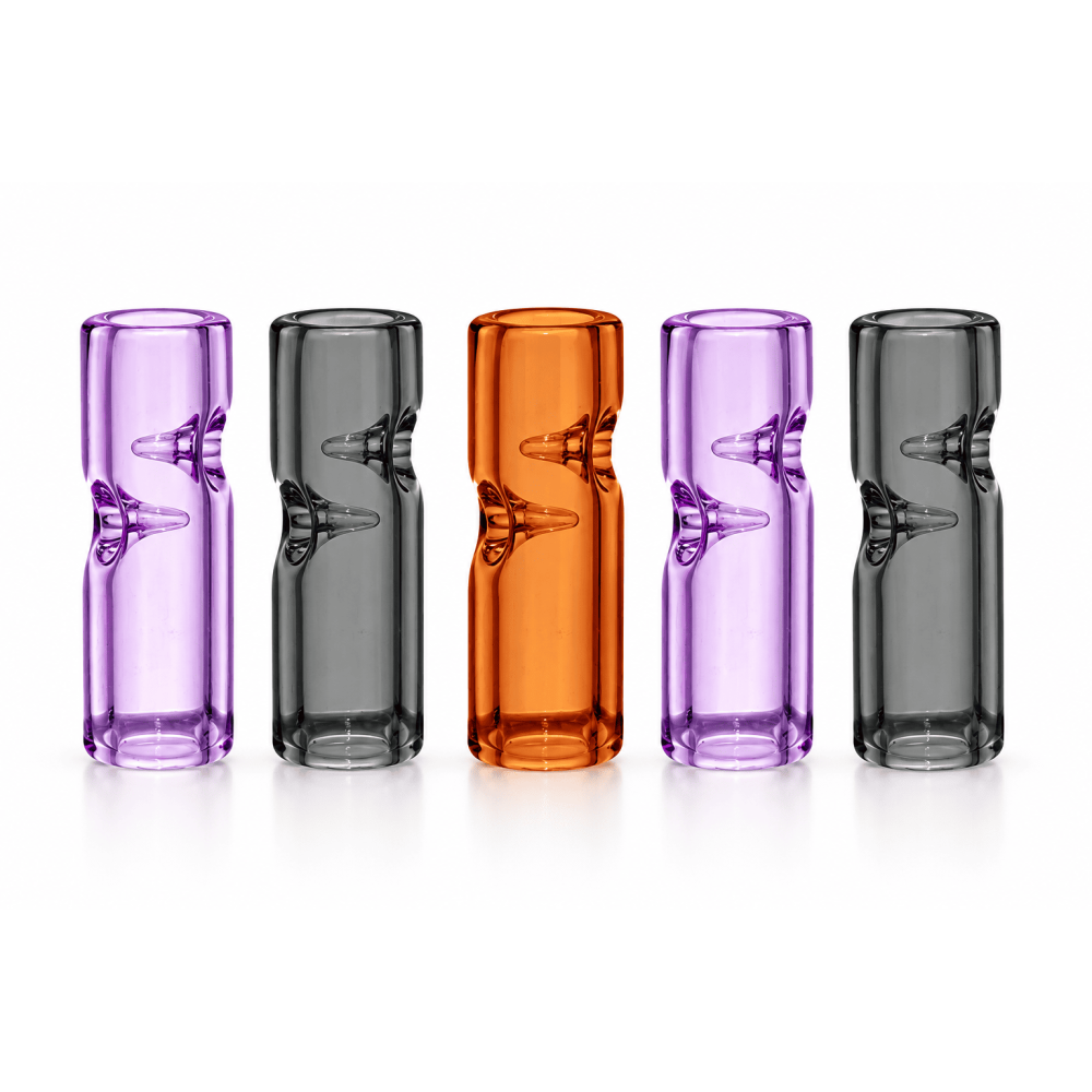 Glas-Filtertips, Verschiedene Farben 10*30mm, 1VE 10er Beutel