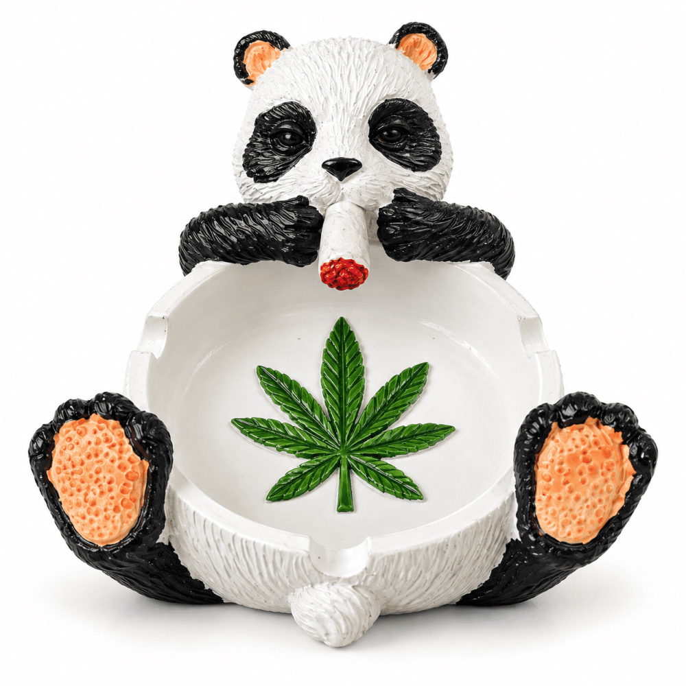 Aschenbecher Panda + Joint & G. Bilat  Ø ca.13x11cm