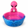 Aschenbecher Rosa Alien + Joint Ø ca.13x11cm