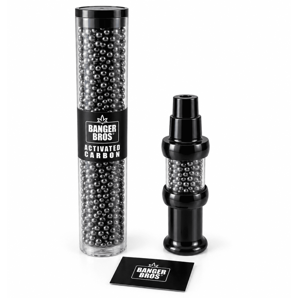 Metal Kopf Set Black mit Carbon+extra Carbon+Siebe 6er box