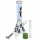 Glass Bong Kit  Stoner  Katze 35cm. mit Grinder und Metal Pfeife und Magnet Scrubber