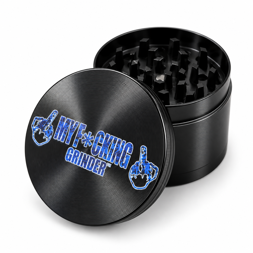  Metal Grinder " My-Fucking grinder "Schw. 50mm 4 Teiler  12er box