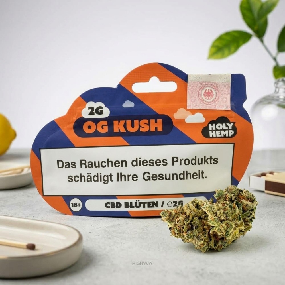 Holy Hemp CBD-Blüten "OG Kush" 2g