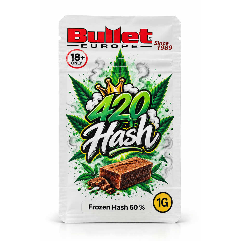 Bullet 420 " Frozen Hash " 60% 1g.