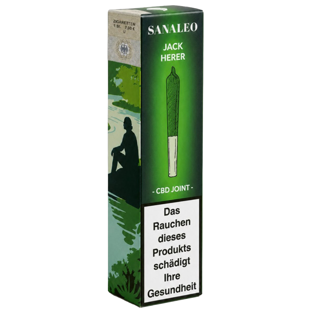 Sanaleo Jack Herer Joint 1g mit Steuerbanderole – 10er Display