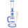 Glasl.Bong  Hoch33cm.schliff 18,8mm mit handgriff 2x pelculaterBlau/Transparent