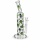 Glas Bong  32cm. 18,8mm.seiten Chillum  mit Viel Bläter gebogne mundstuck. mit Defuser