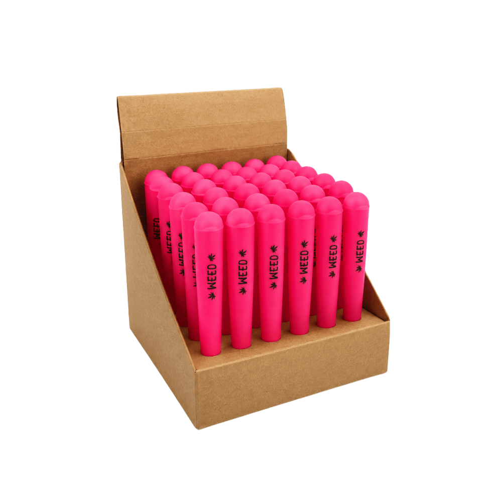 Amsterdam High | Gelenkhülsenabdeckung | Rosa Farbe | 120 mm, 36 Stück in 1 Box