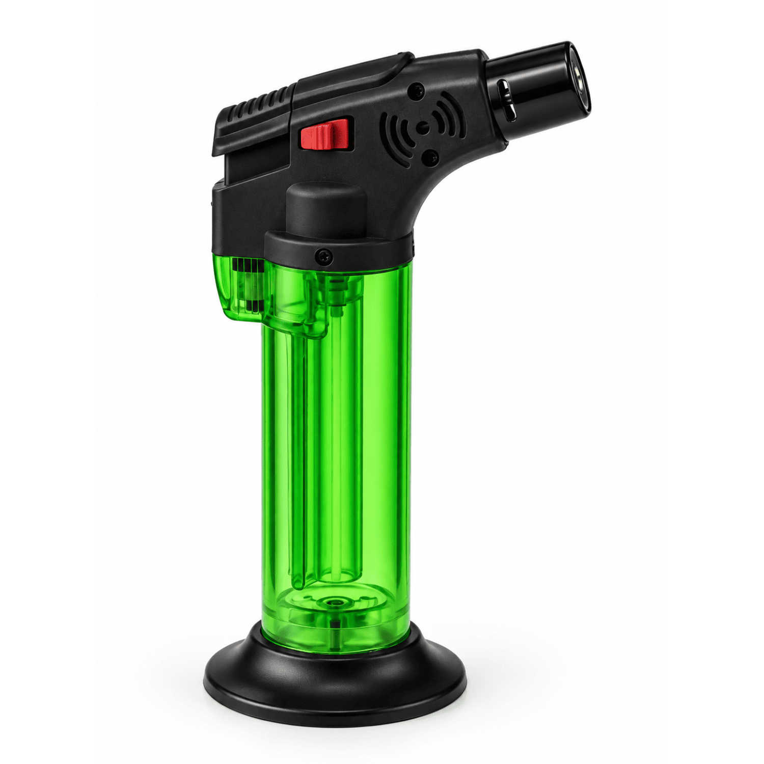 Brenner Turbo mit Fuß  12CM: Vers. Farbe ohne Gas  12er box