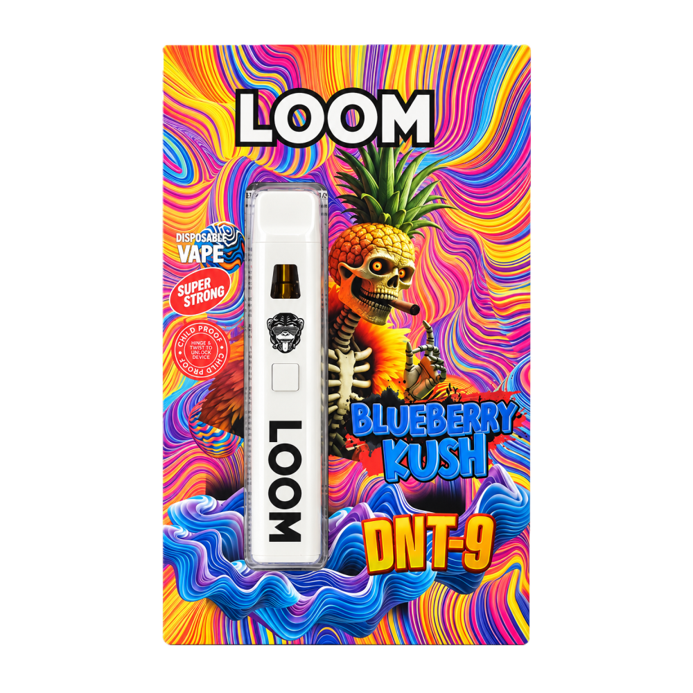 DNT-9 LOOM VAPE - Blueberry Kush 2ml 
