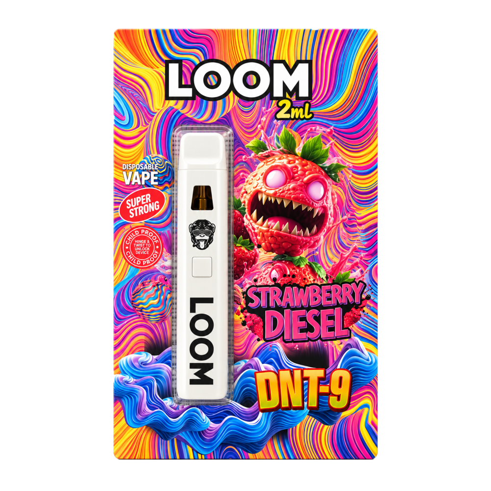 DNT-9 LOOM VAPE - Strawberry Diesel 2ml