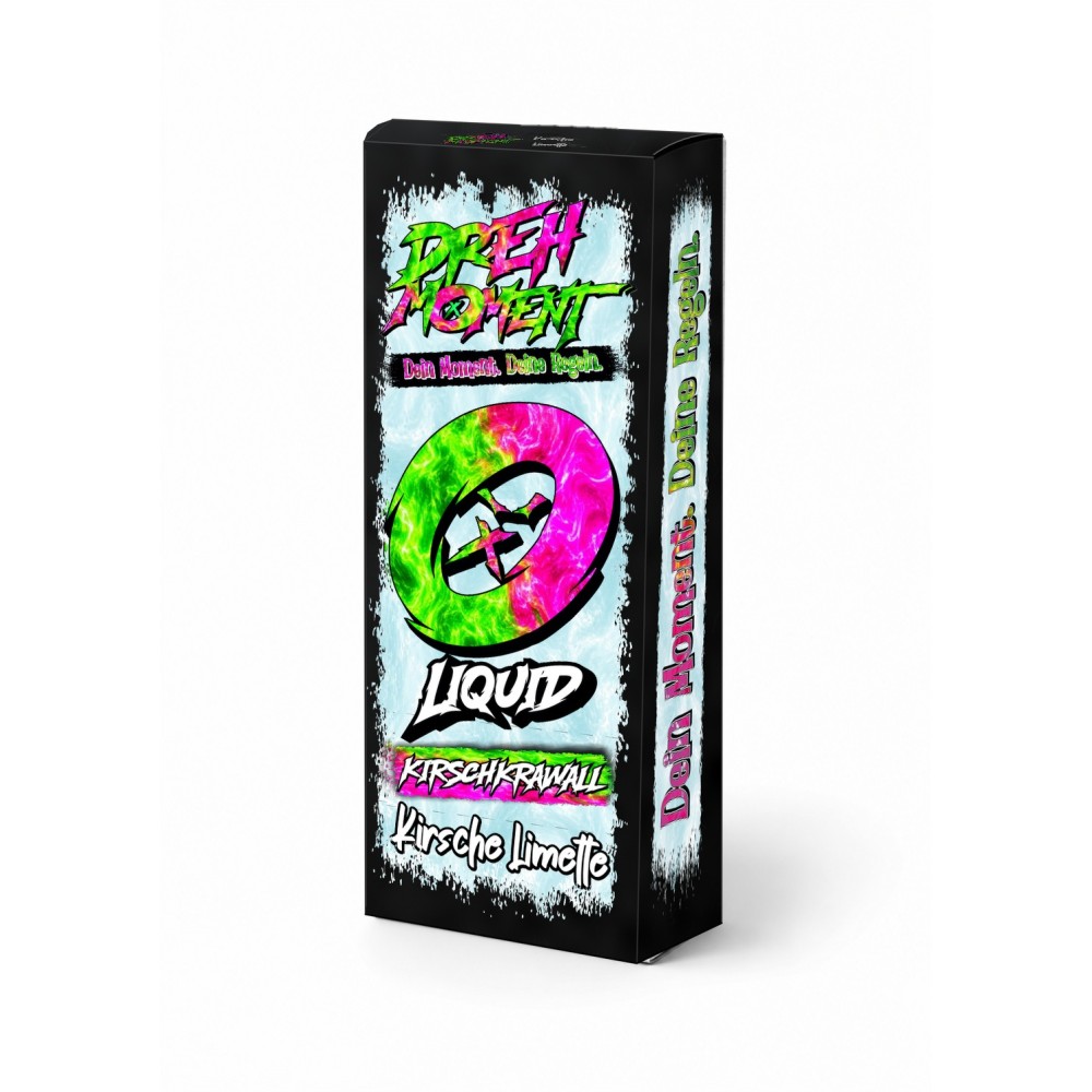 DrehMoment Superior " Kirschkrawll / Kirsche Limette" 96% Liquid 10ml Mit Steuerbadrolle 