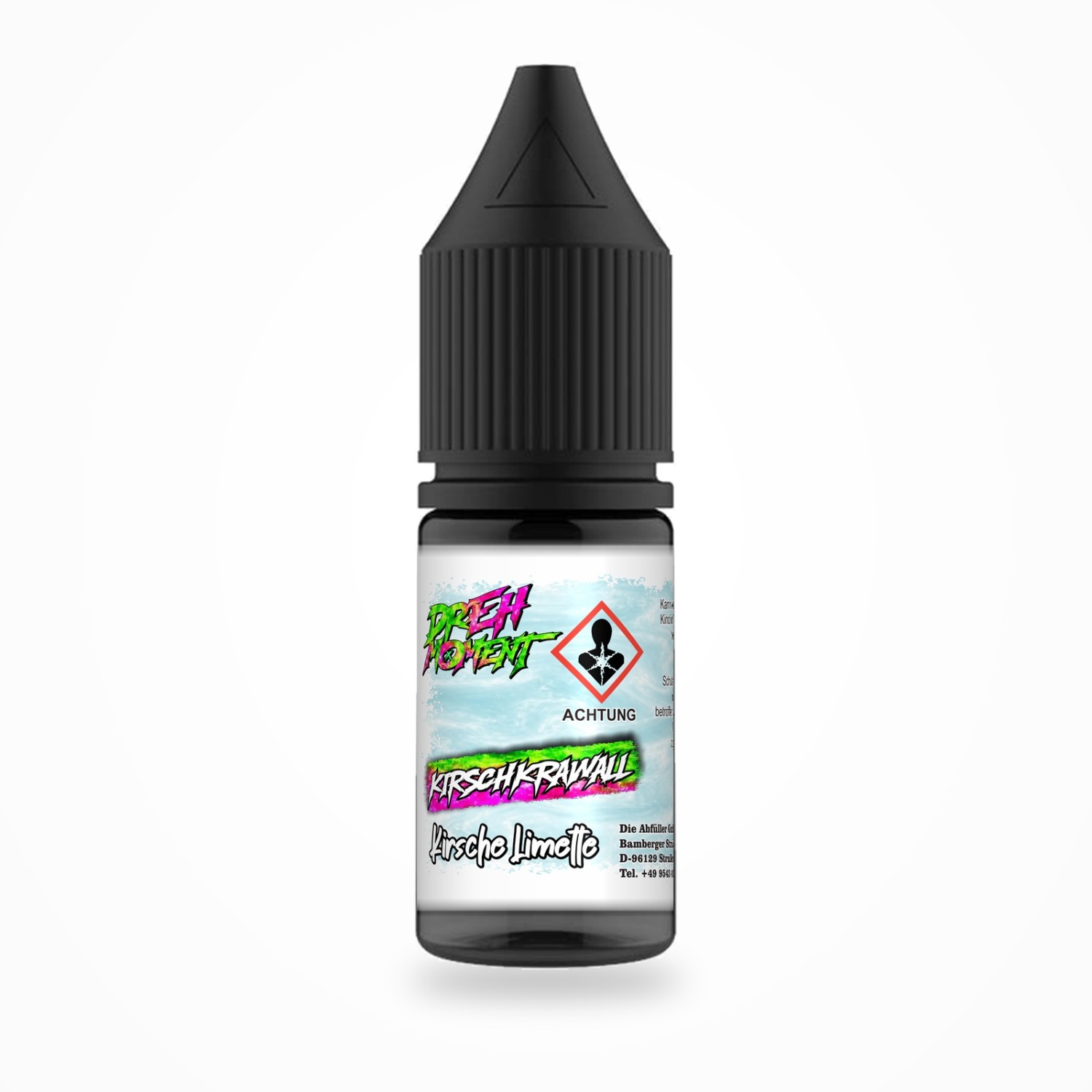 DrehMoment Superior " Kirschkrawll / Kirsche Limette" 96% Liquid 10ml Mit Steuerbadrolle 