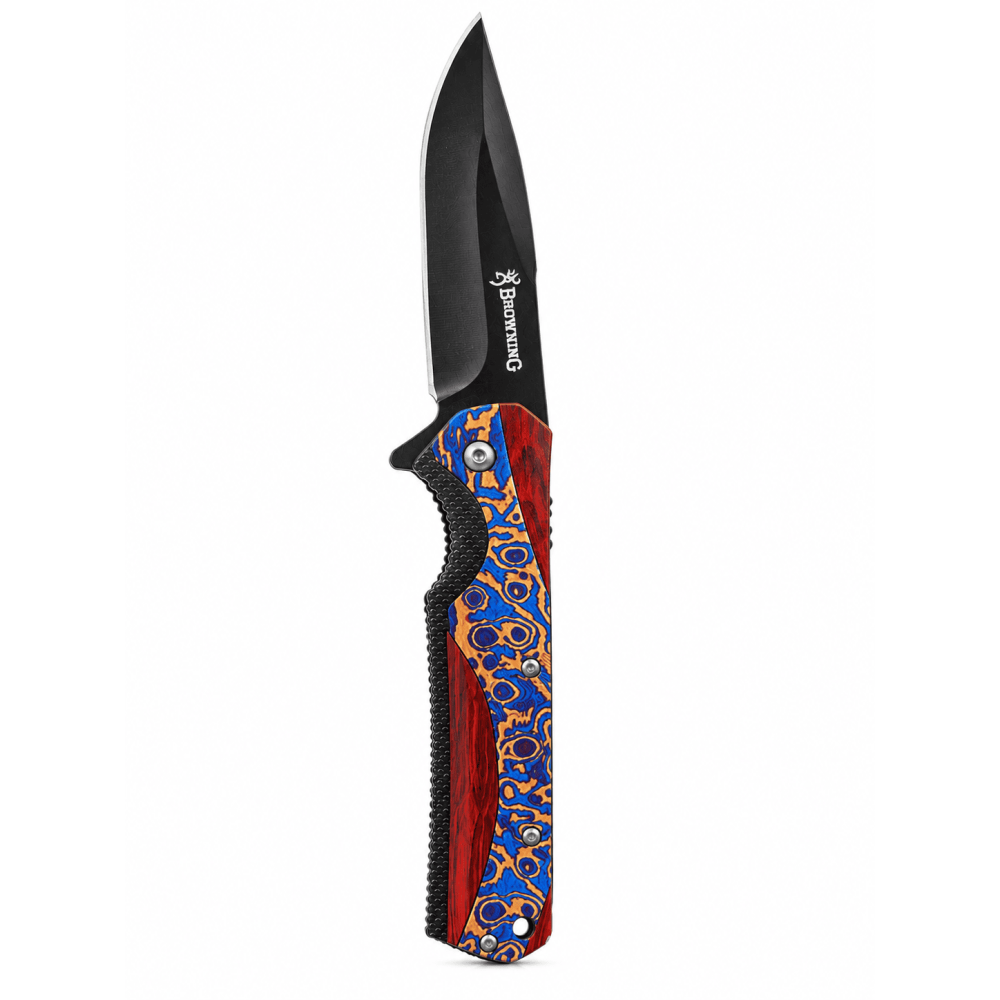 Messer Schwarz mit Wolf Logo Klingen Länge: 8,5 cm, Griff Länge 11,5cm, Gesamtlänge: ca.20,5 cm 