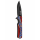 Messer Schwarz mit Wolf Logo Klingen Länge: 8,5 cm, Griff Länge 11,5cm, Gesamtlänge: ca.20,5 cm 