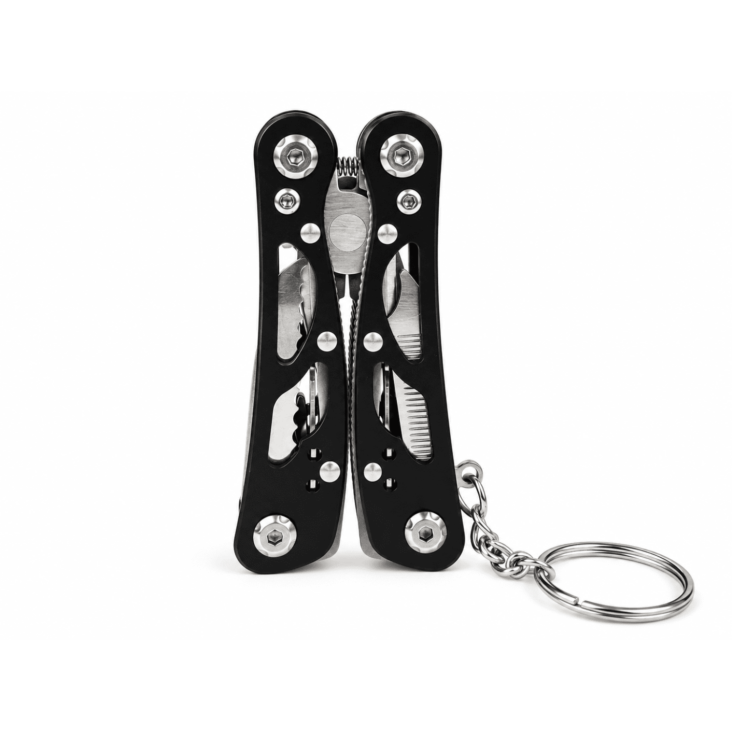 Messer Tool 10,7cm. mit schl.anhänger mit Tasche