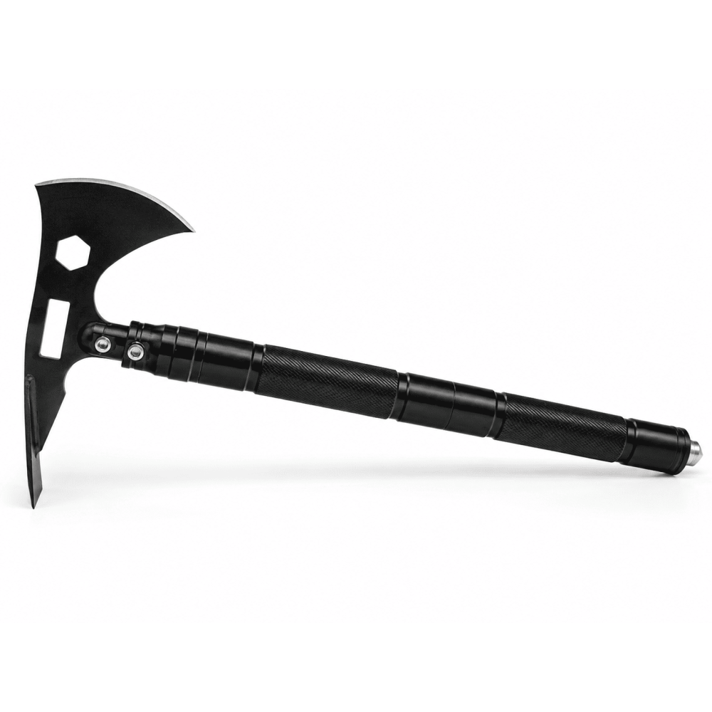 Axe mit Messer Schwarz " 2in1 "ca.43cm Länge