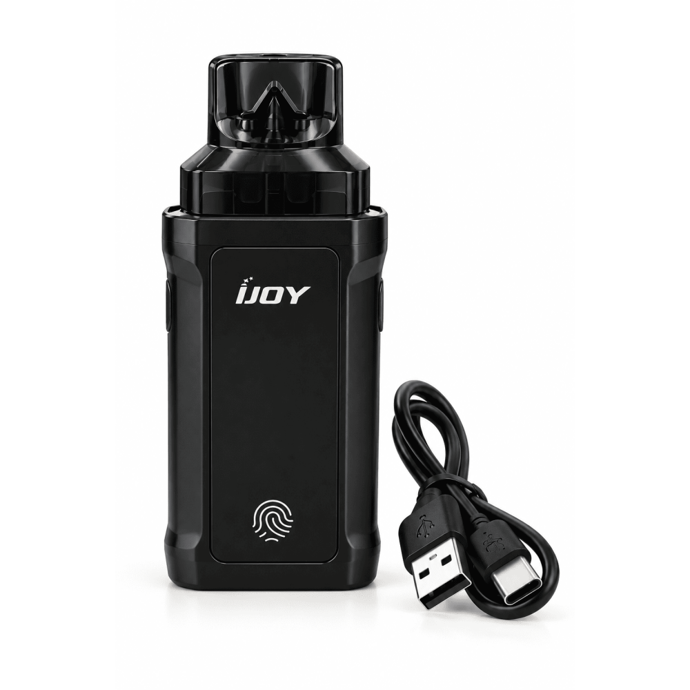 IJOY Captian 30 Kit " Schwarz" 1050 mAh mit 2x Pod, 1x USB Kabel & 1x Halsband  