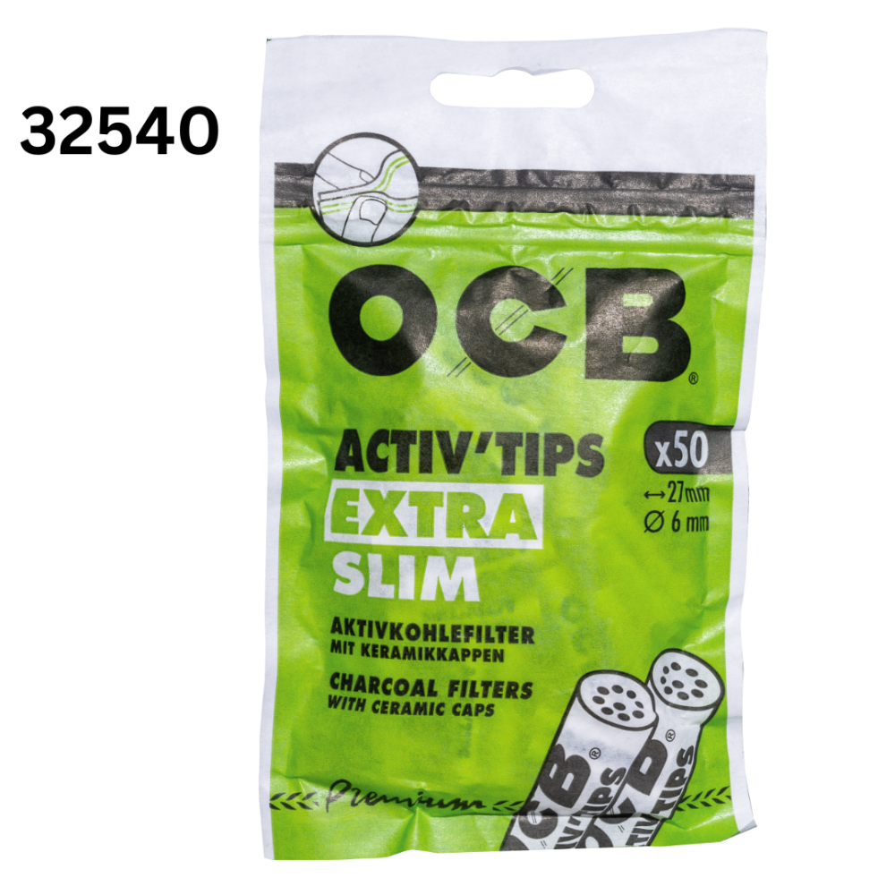 OCB Aktiv Tips Extra Slim Ø 6mm VE-50