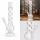 Sand Glass Bong mit Eis | H: 38cm, Ø: 45mm, Schliff: 18,8mm 