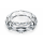 Glas Ashtray Diamond Cut 120mm