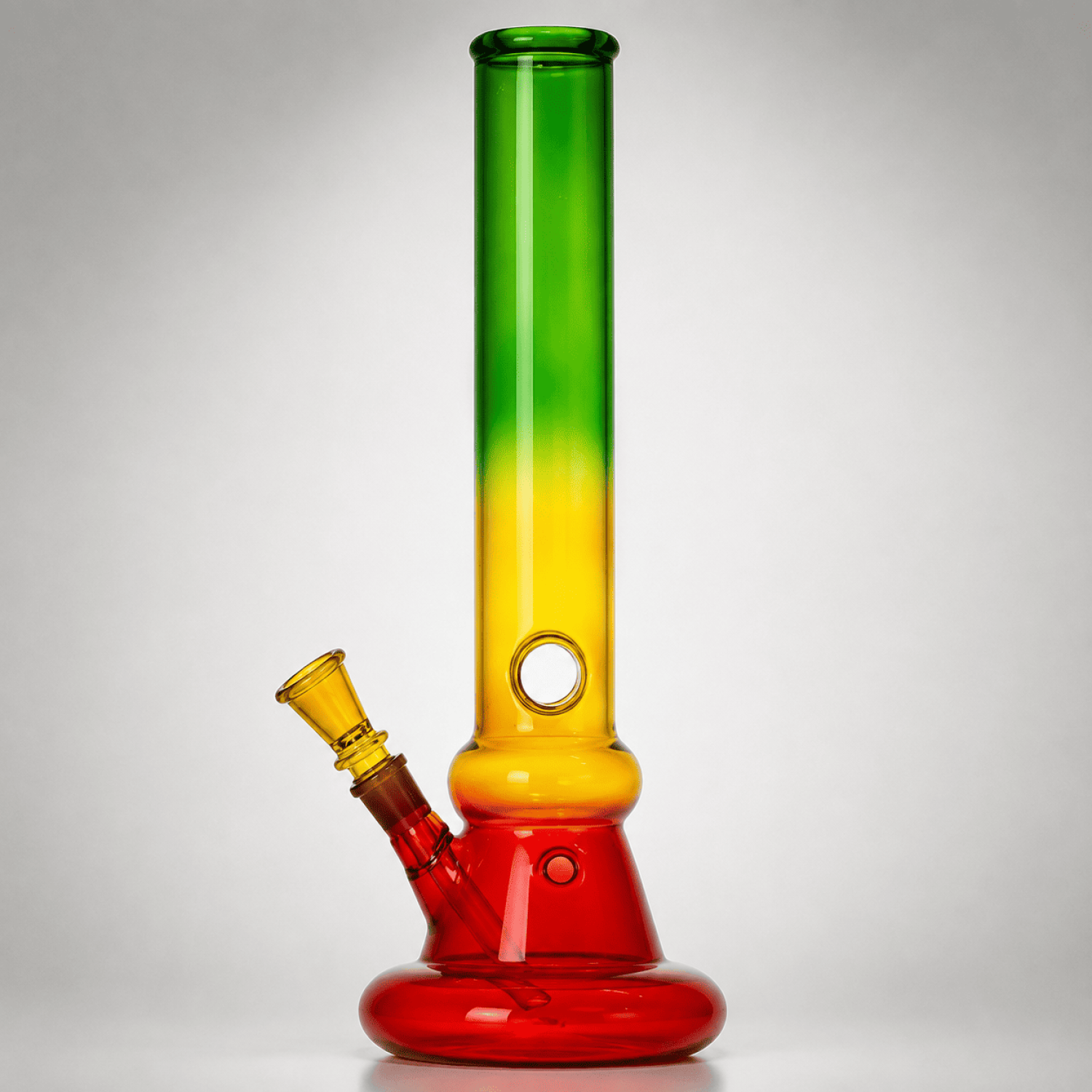 Glasbong | Reggae Colours | H: 42cm Schliff: 18.8mm